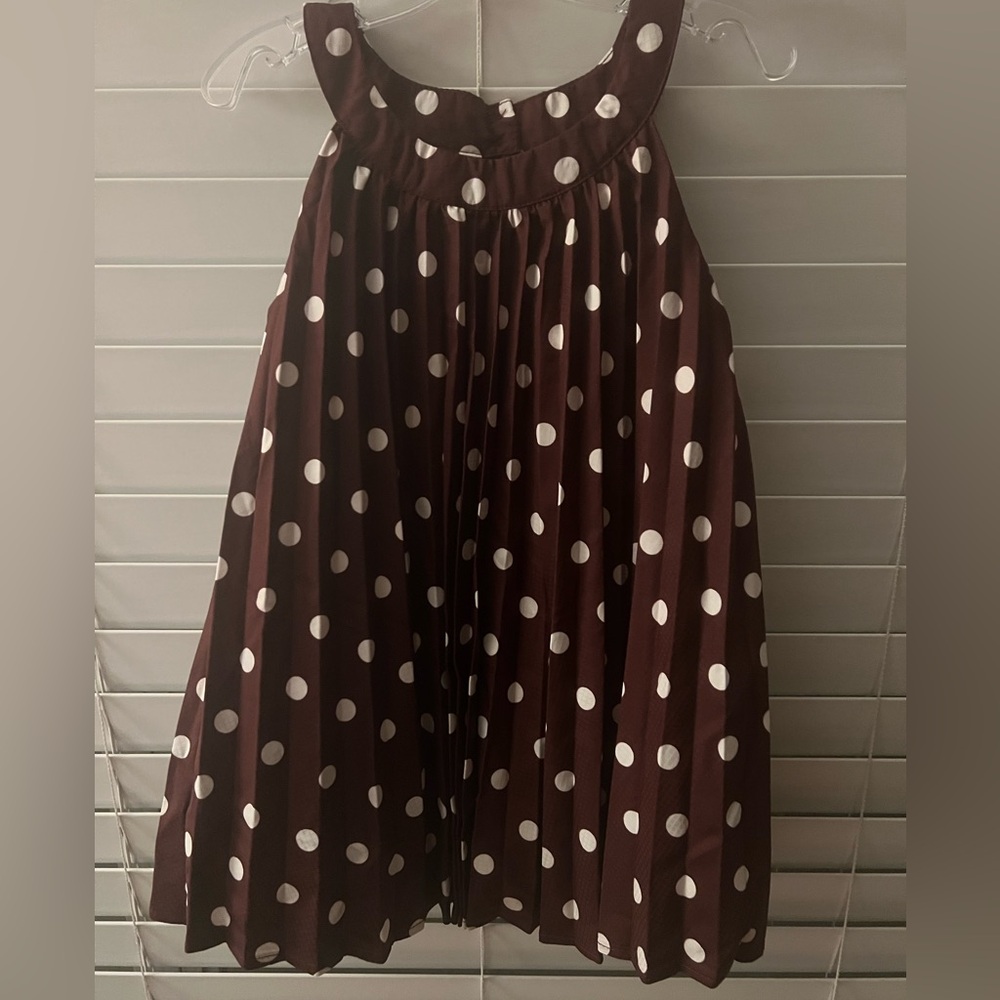 Charming Texas A&M Maroon Polka Dot Dress for Kids NWT